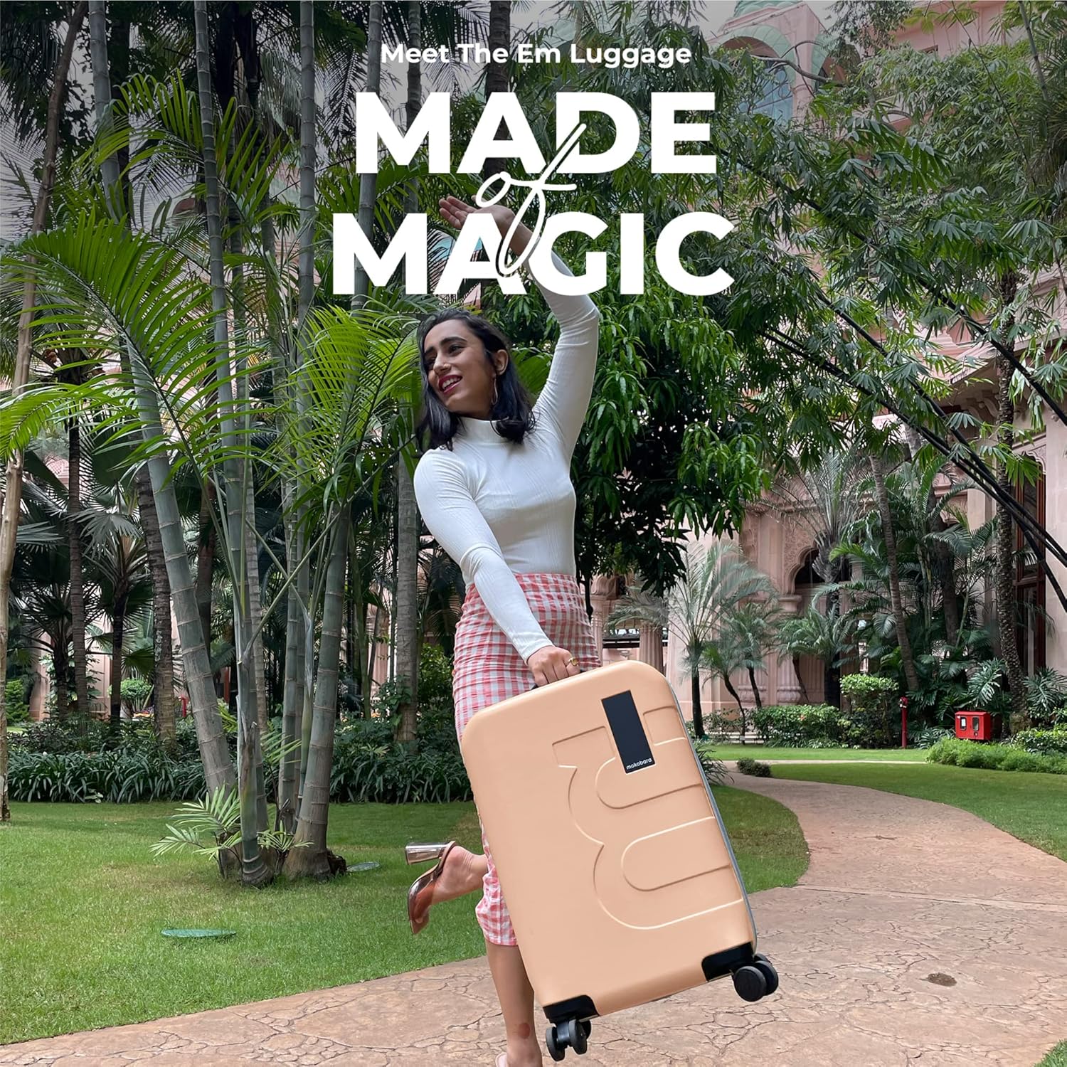 MOKOBARA Cabin Size Trolly Bag for Women