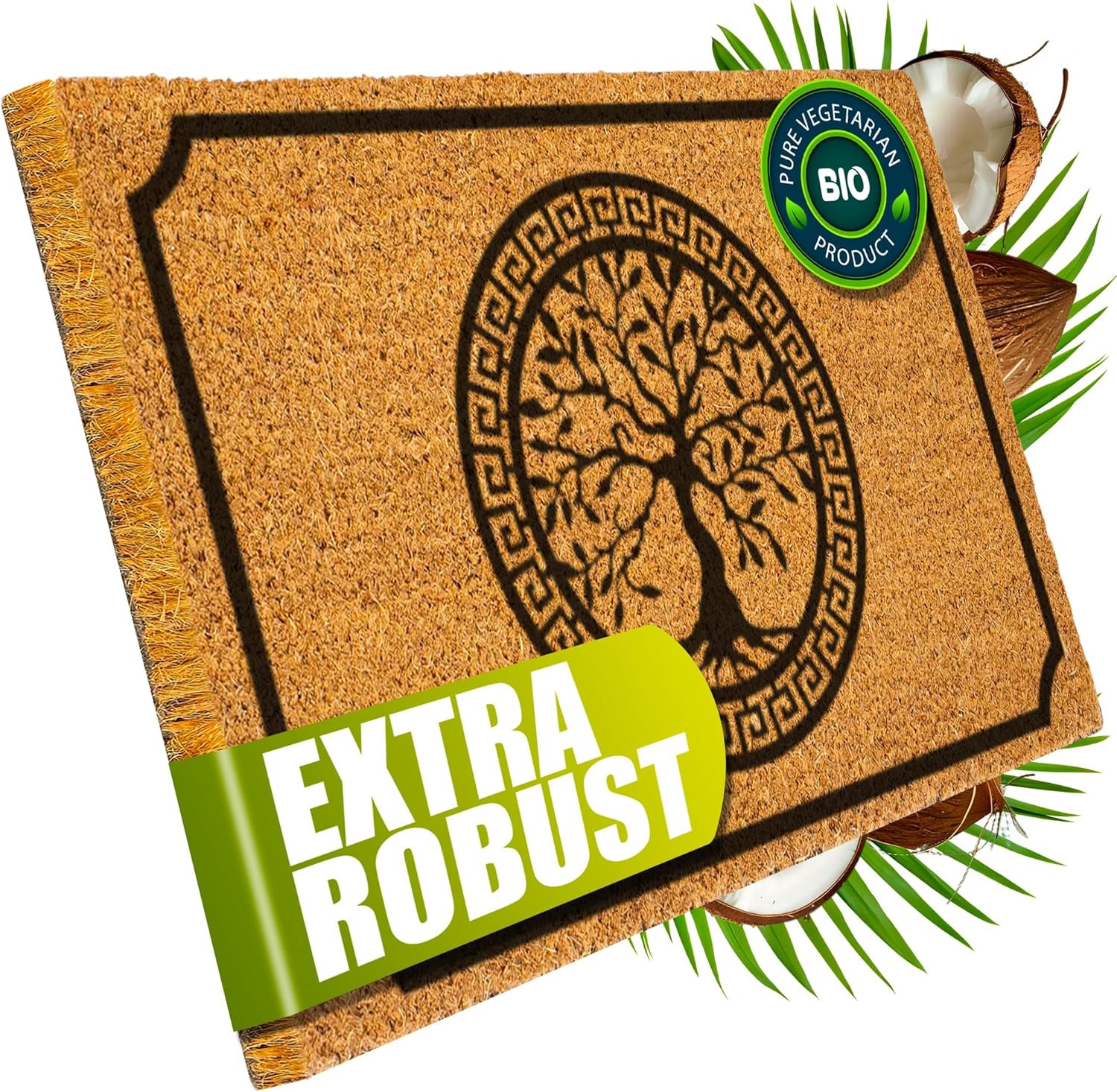 Decovetro Paspas Hayat Ağacı Desenli Kapı Önü Paspası