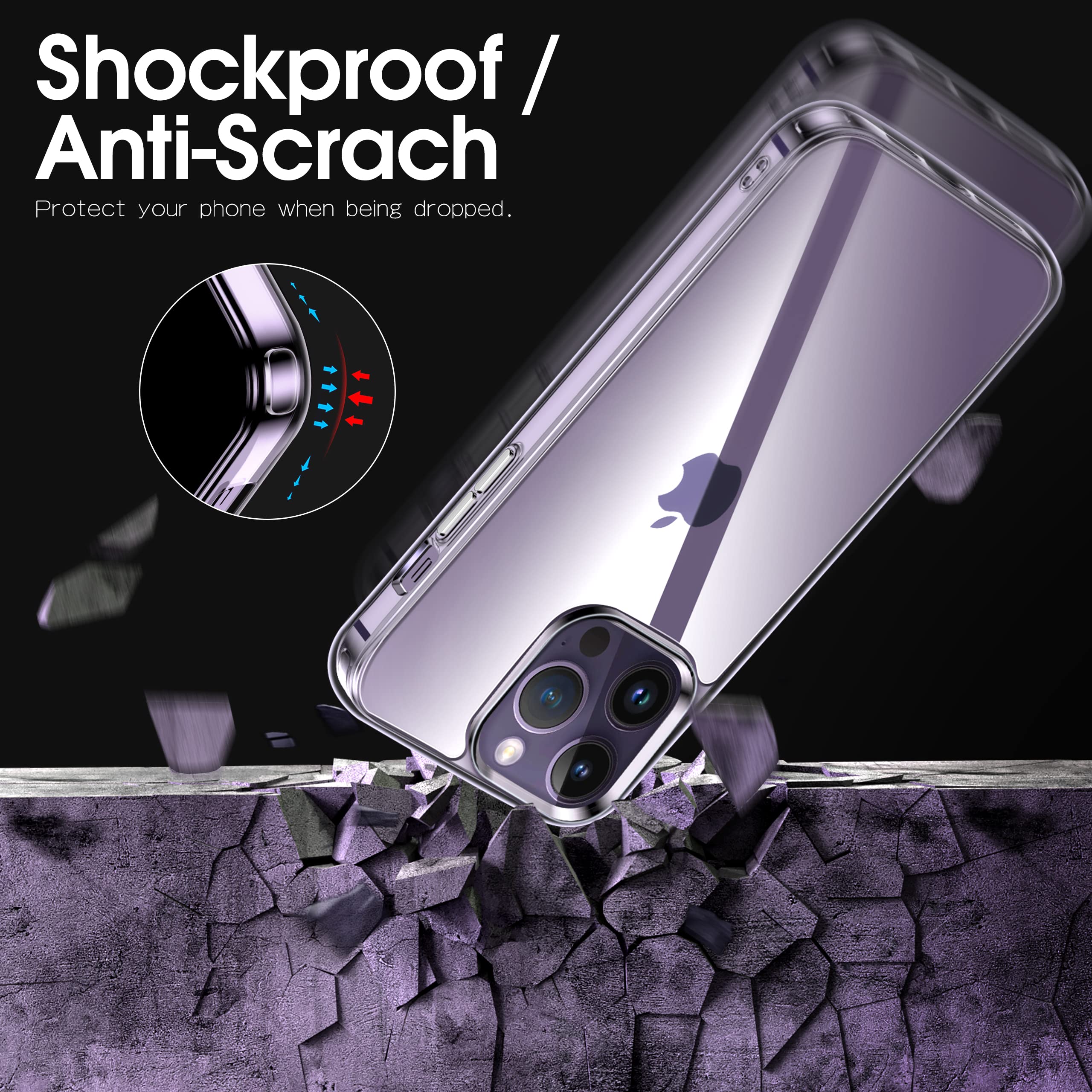 新品 スマホケース iPhone 2022 MAX用 6.7インチ クリア Amazon.co.jp: 【Amazon限定ブランド】 iPhone Pro Max 2022 6.7inch