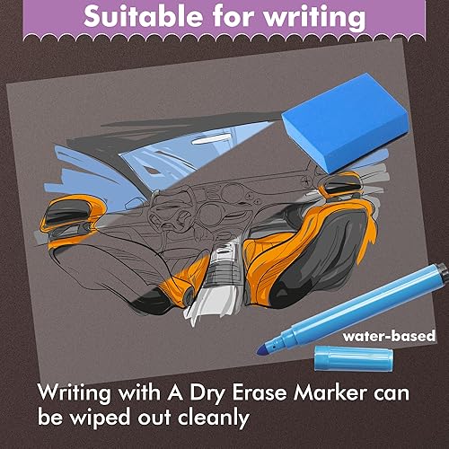 Miniatura 3 de Koala - Película de transparencia láser, 100 paquetes de papel transparente a color para OHP, película transparente para proyector de 8.5 x 11