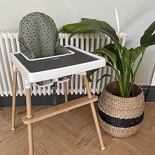 Leg Wraps for IKEA Antilop Highchair, Bamboo Leg Wraps Highchair Accessories, Highchair Leg Wraps