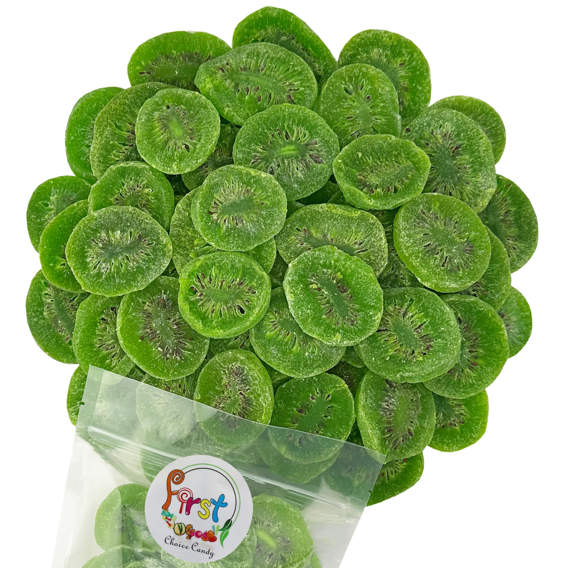 Amazon.com: FirstChoiceCandy Sweetened Sliced Dried Kiwi, 2 Pound
