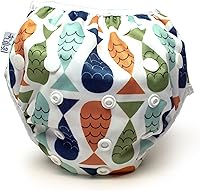 Vista 1 de Pañales para nado Nageuret ajustable y lavables, reutilizable, 0 a 3Años