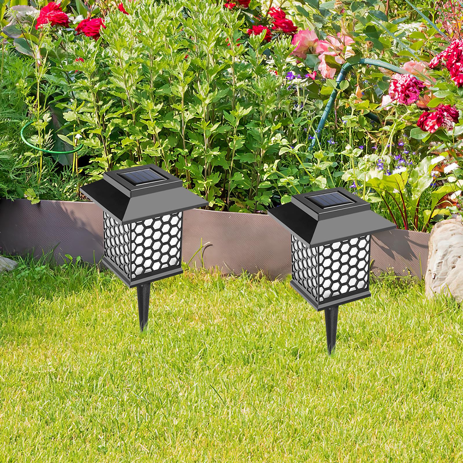 Piquets De Remplacement Pour Lampes Solaires – Lot De 2, Métal, 21 Cm, Résistants Aux Intempéries - 12