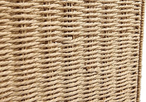 Miniatura 10 de Badger Basket Banco de almacenamiento para niños con tapa y cestas tejidas, color marrón