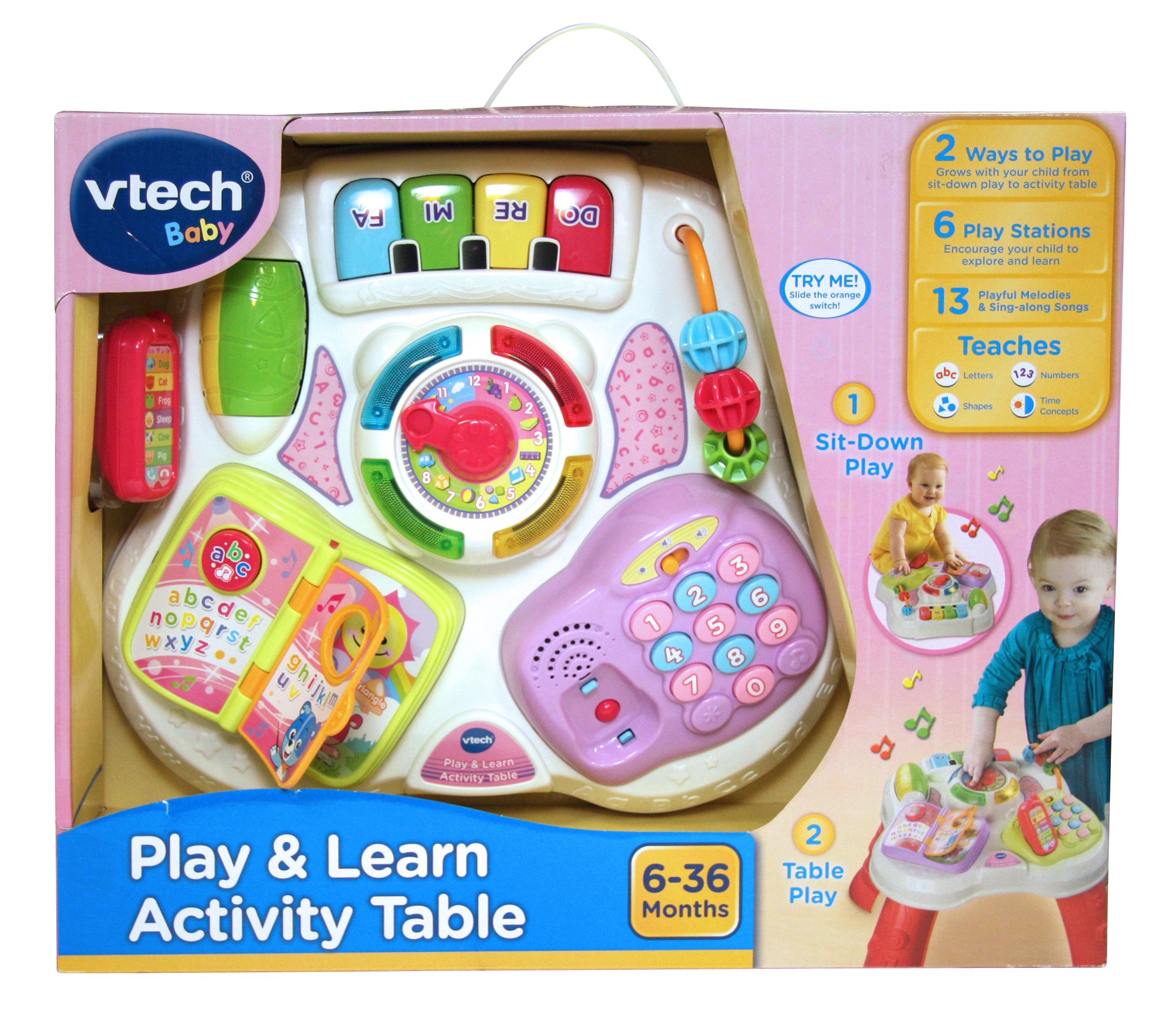 vtech play & learn activity table
