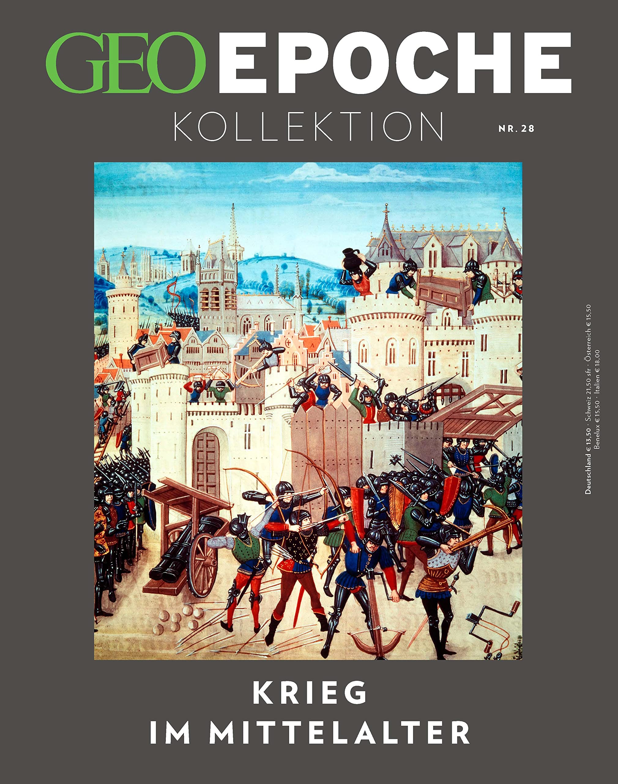 GEO Epoche KOLLEKTION 28/2022 - Krieg im Mittelalter: Das Beste aus GEO EPOCHE