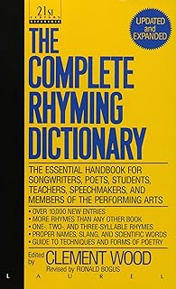 Sponsored Ad - The Complete Rhyming Dictionary: Including The Poet's Craft Book