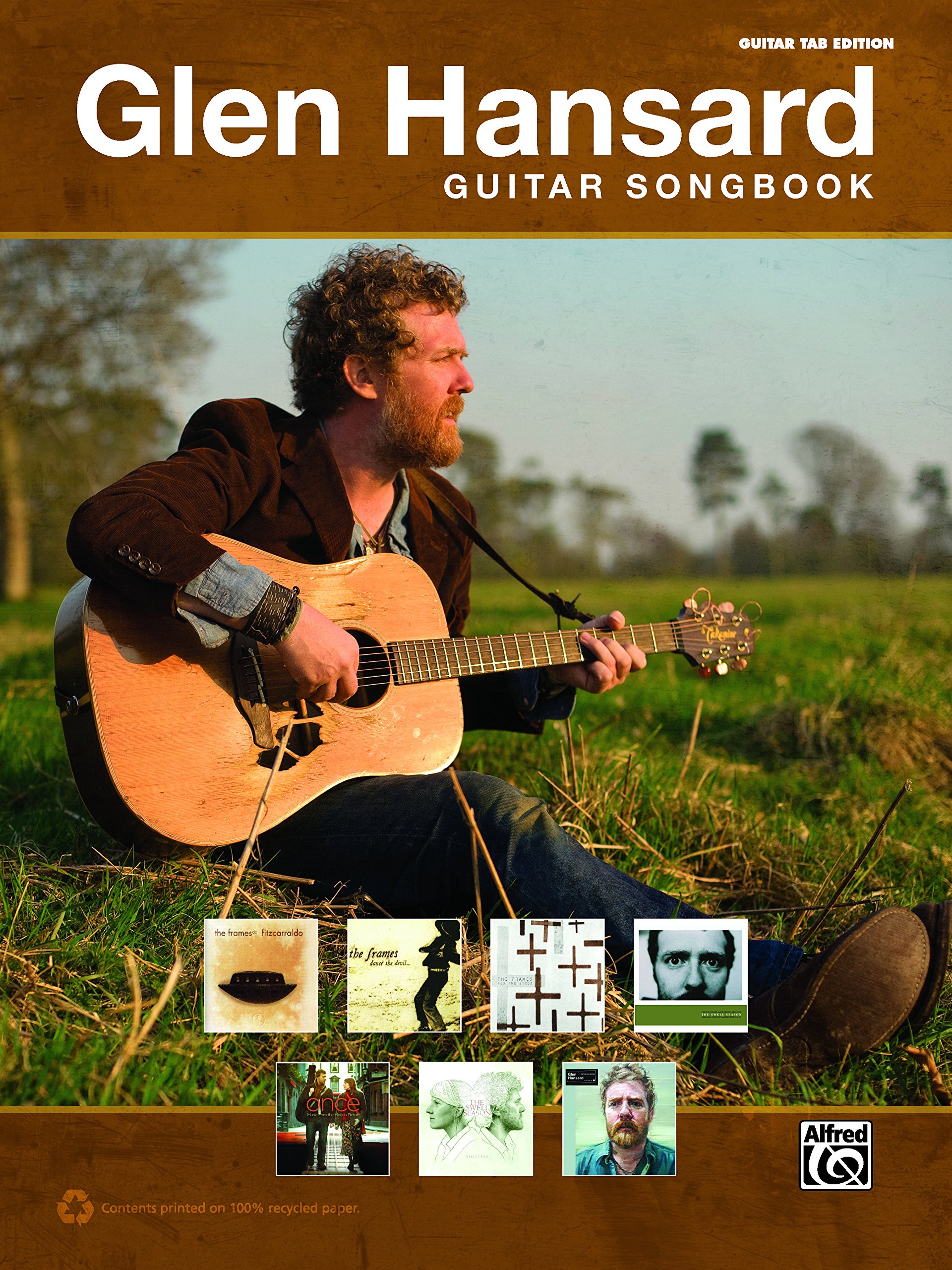 Partition guitare TAB Glen Hansard pour jouer ses morceaux folk au coin du feu