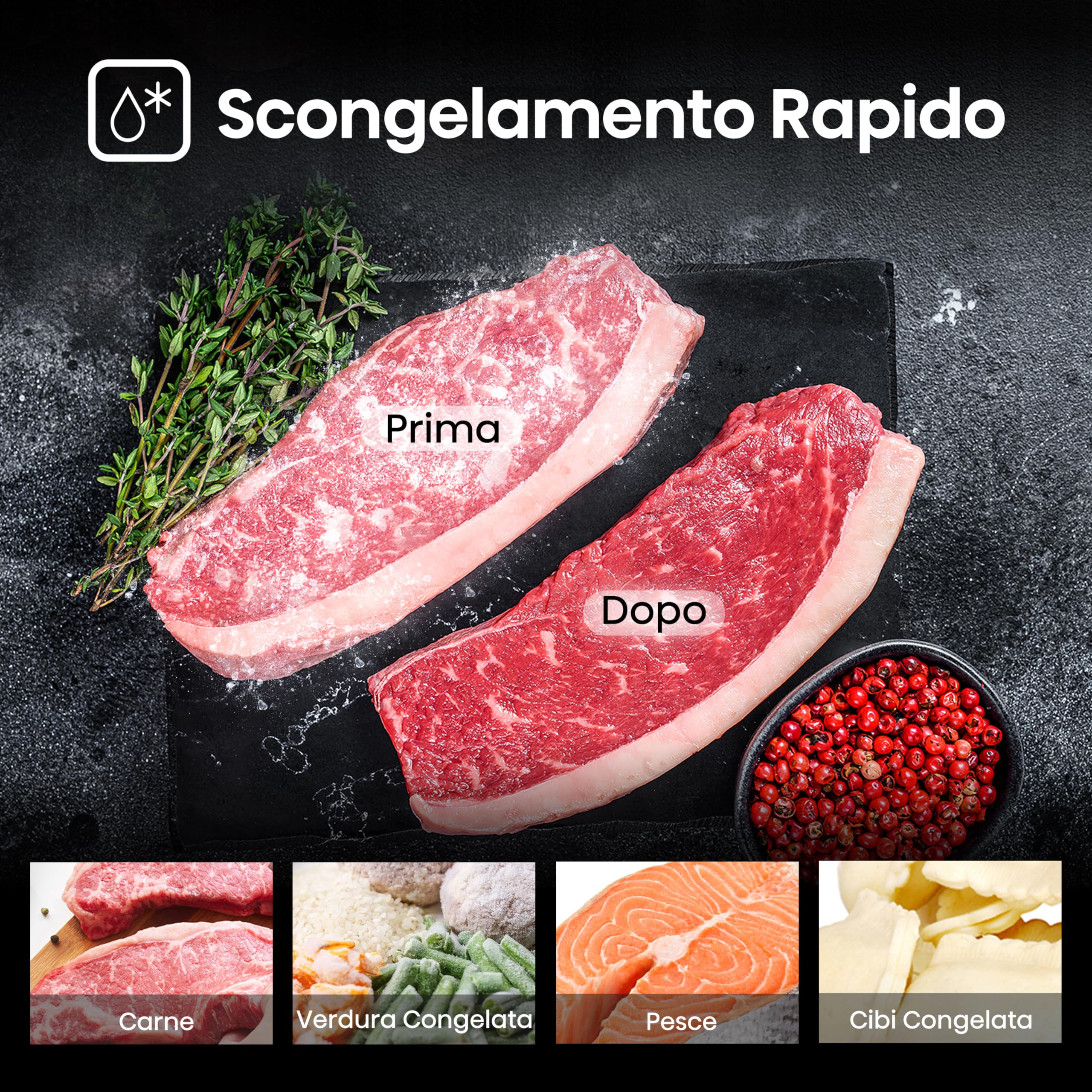 Hisense O65226AXS Forno Elettrico da Incasso Multifunzione con Vapore, Cavità 77 litri, 11 Funzioni di Cottura, Pizza 300°C, AirFry, Steam Clean, Preriscaldamento Rapido, Classe A, Inox Anti-impronta