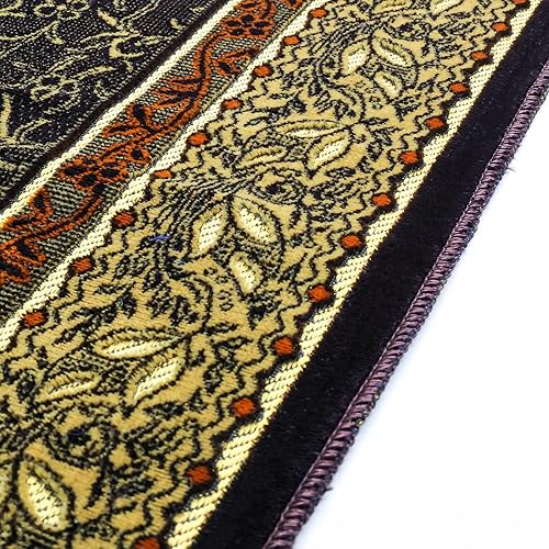 Miniatura 8 de Alfombra de oración musulmana, alfombra de oración islámica fina de felpa suave, Janamaz, Sajada, alfombra de oración, regalo islámico, alfombra de
