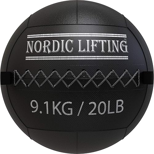 Nordic Lifting Bola de pared para crossfit y fitness, pelota medicinal para gimnasio y entrenamiento de fuerza