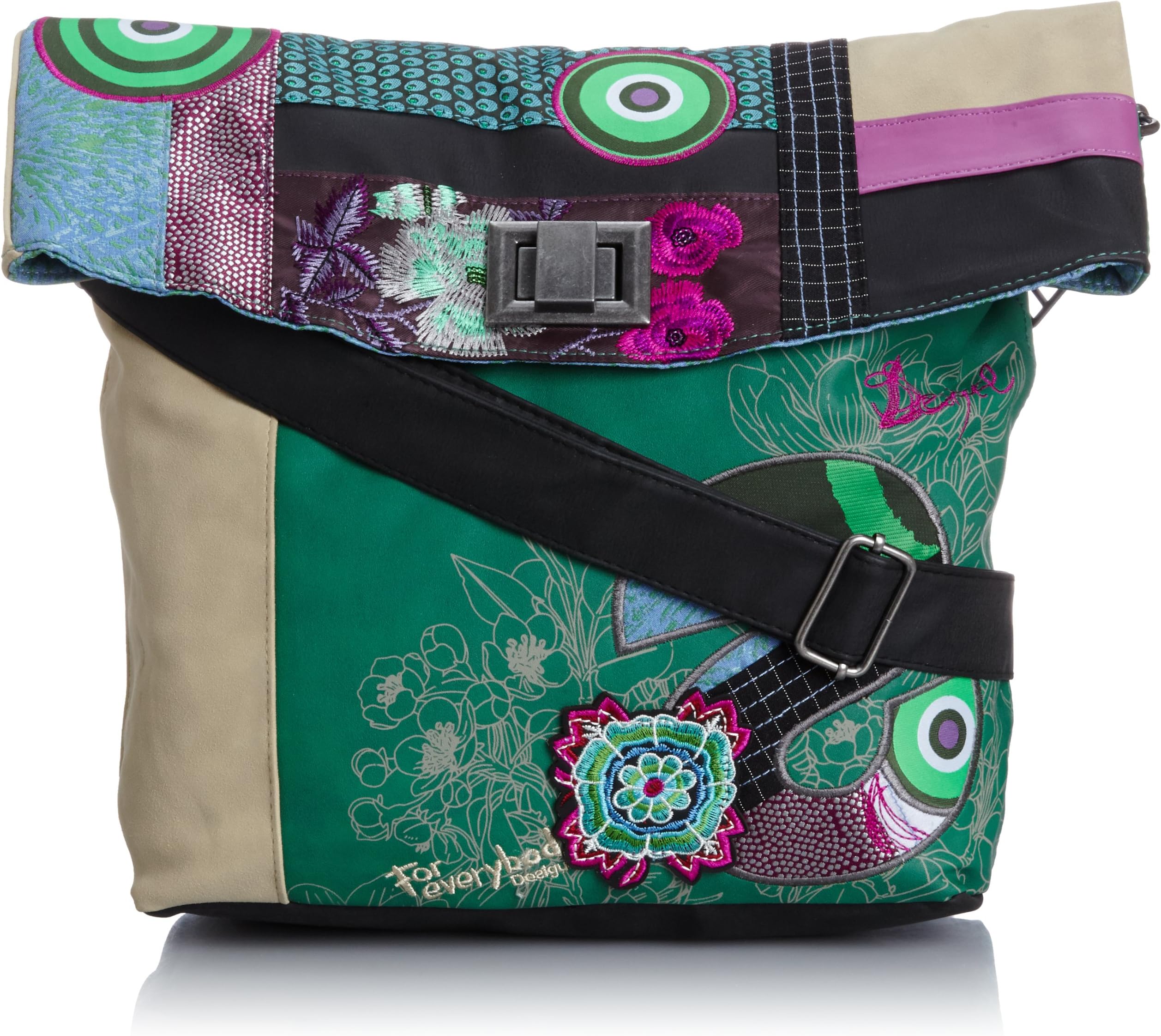 Desigual Ibiza S Patch Cross Body Bag