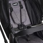 Système de voyage Evenflo Pivot Modular avec siège d'auto pour bébé LiteMax - Gris décontracté