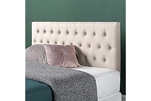 ZINUS Trina Upholstered Headboard: Enhance Your Bedroom with Elegance and Comfort