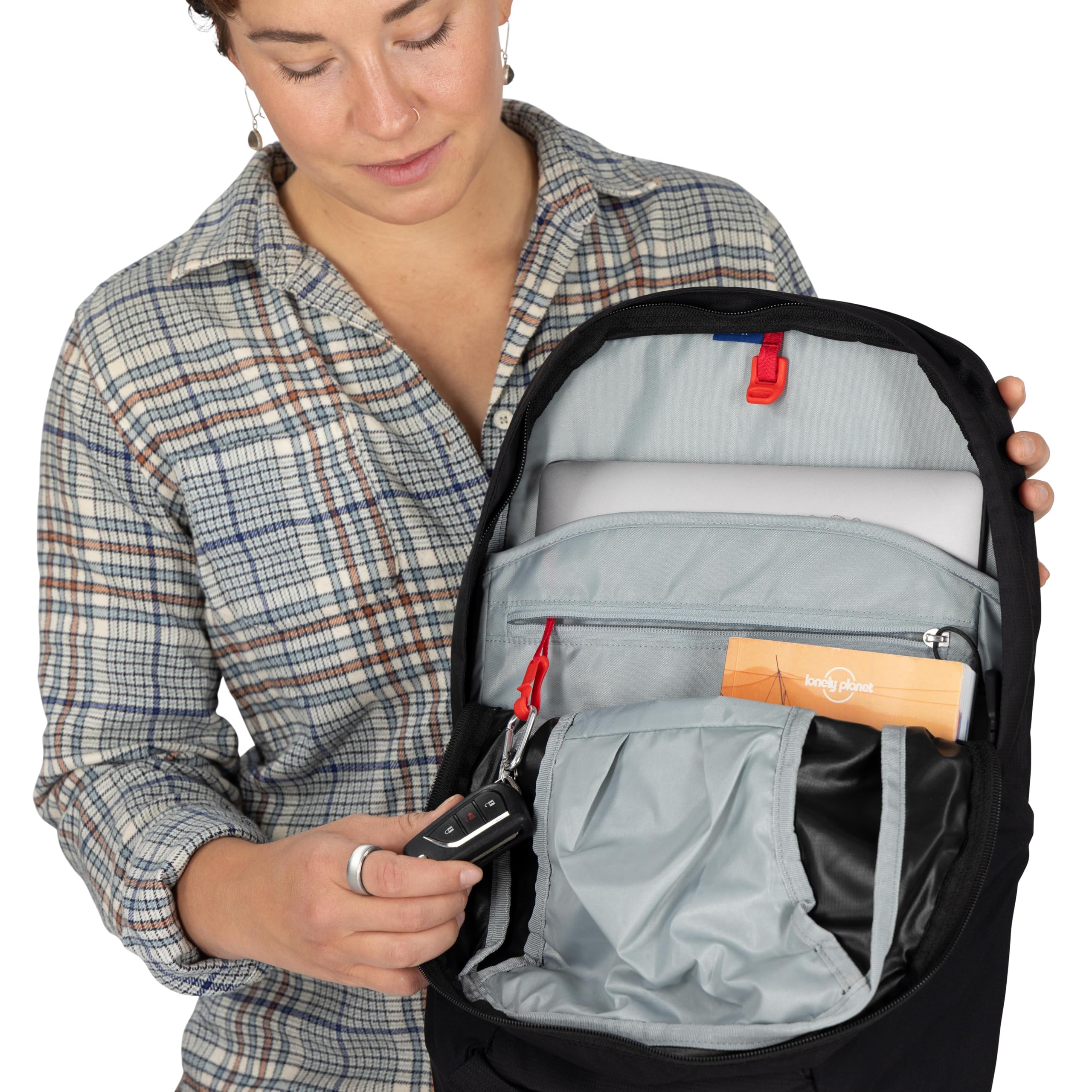 Osprey Fairview Zaino da viaggio donna, 55L, Purple Garnet