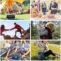 Vista 9 de co2CREA Funda de silicona para altavoz Bluetooth portátil JBL Charge 5, impermeable, con correa para el hombro, funda protectora suave de viaje