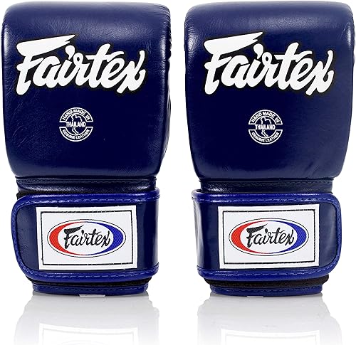 Miniatura 3 de Fairtex TGO3 - Guantes de boxeo Muay Thai para hombres, mujeres, niños, diseño especial de pulgar abierto, guantes de MMA, kickboxing, gimnasio,