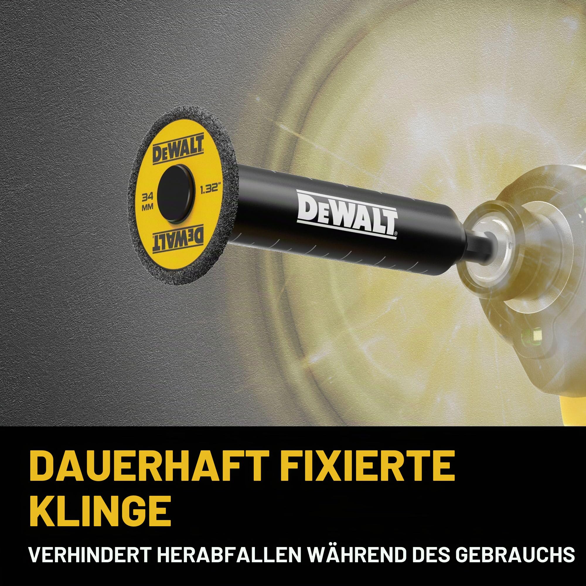 DEWALT Impact Connect Rohrschneider, PVC-Schneider mit Diamanttrennscheibe (DWAIPCIR)
