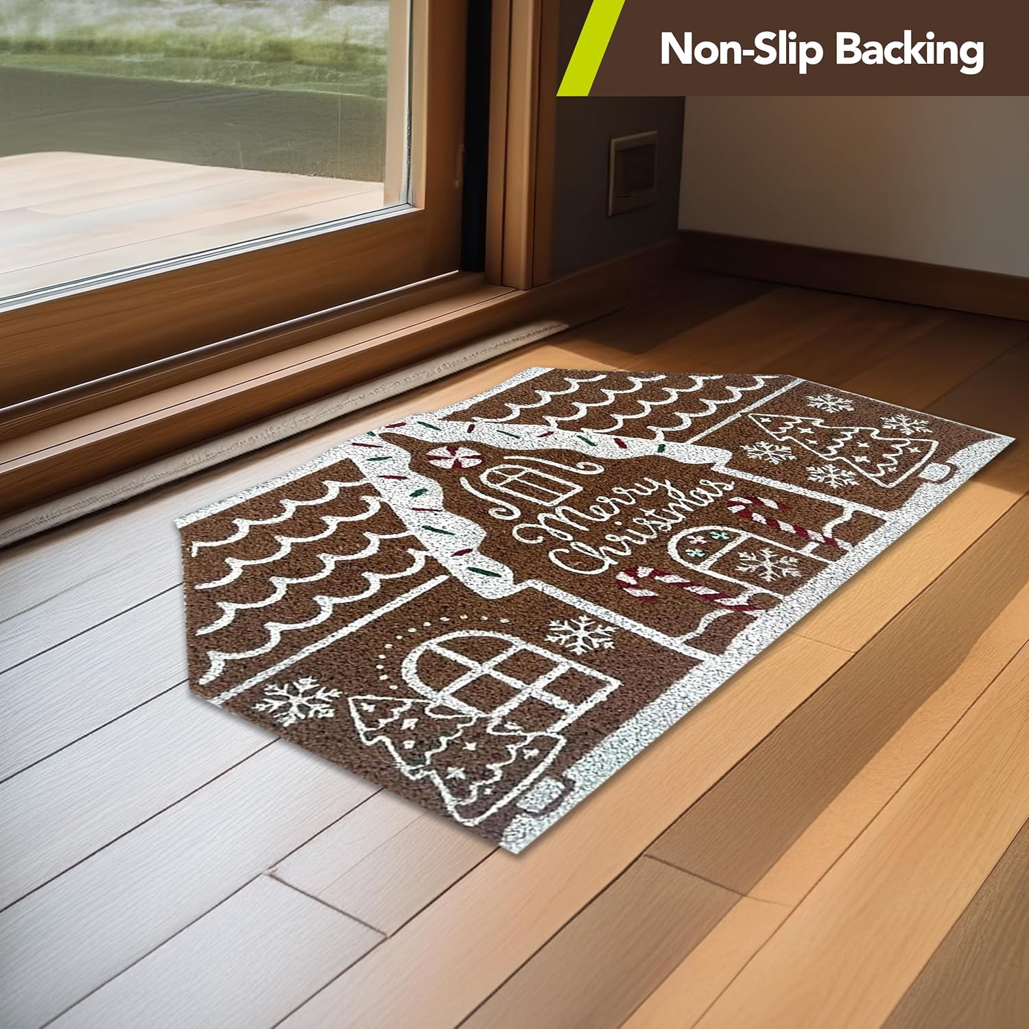 Briarwood Lane Gingerbread House Coir Doormat