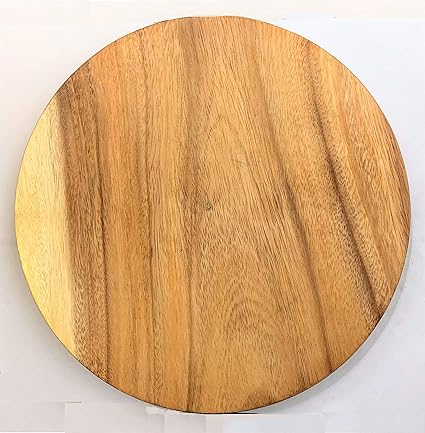 KOO Retails Bengal Chakla | Roti Rolling Board | 11inch 100% Eco Friendly, Durable Wooden Roti Maker | Organic Wooden Product
