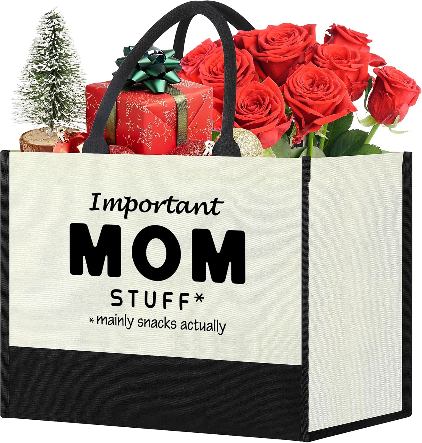 Mom Gifts,Gifts for Mom from Daughter Son,Canvas Tote Bag