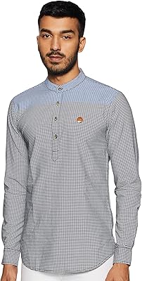 The Indian Garage Co Men's Cotton Kurta