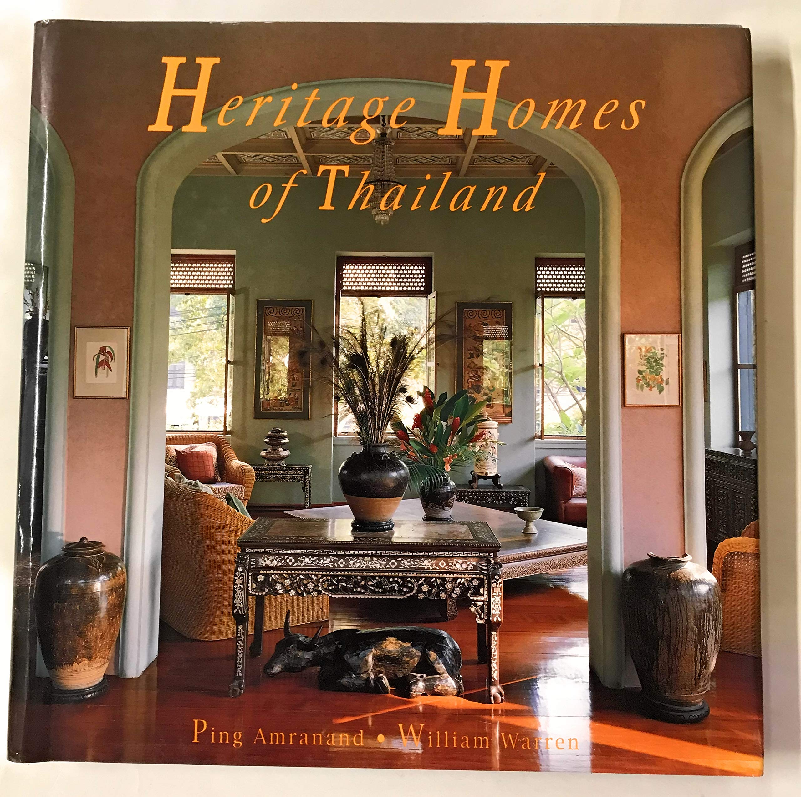 Heritage Homes of Thailand livre d'art de luxe relié sur l'architecture thaïlandaise