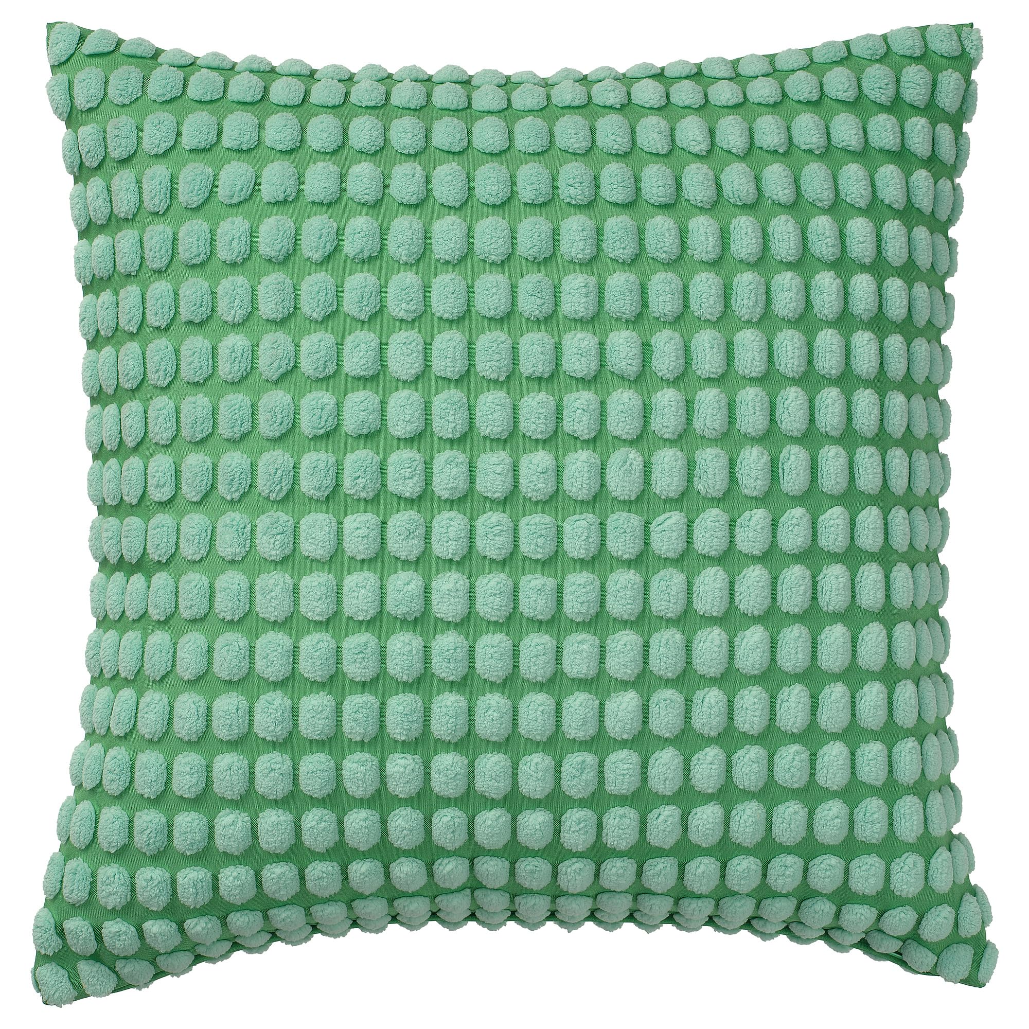 Housse de coussin vert clair 50x50 cm SVARTPOPPEL design moderne pour salon