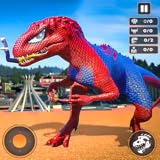 Dinosaur Revolt Battle Simulator City Dino Smasher Game