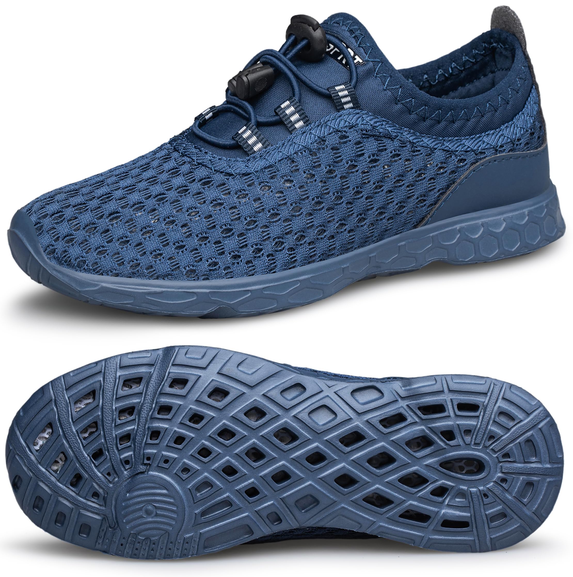 DOUSSPRT Water Shoes for Kids Boys Girls Quick Dry for Beach Swim Pool | Toddler Breathable Summer Walk Aqua Sandals for River Boating Fishing Diving Athletic Sport