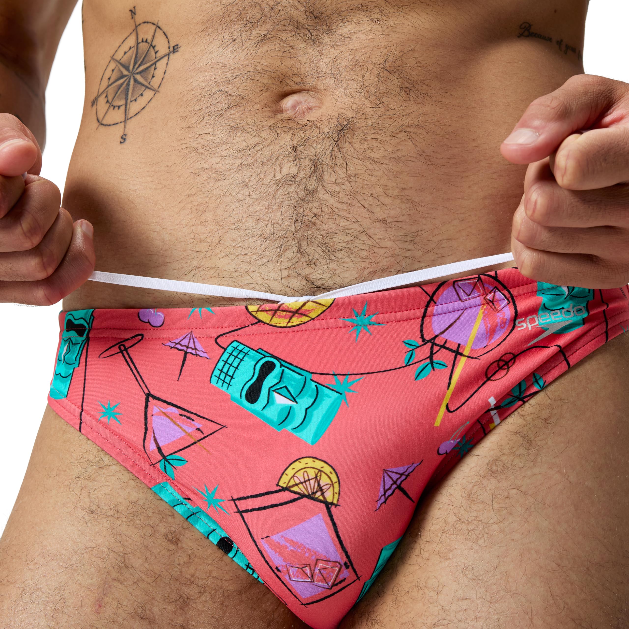 Speedo Print Brief 2" Slip da Nuoto Uomo
