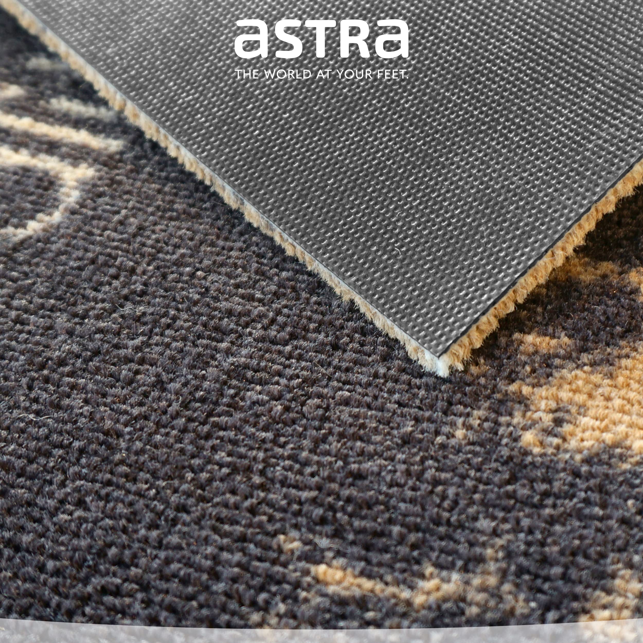 Tapis Antidérapant Intérieur Miabella 50x150 Cm – Paillasson Ou Tapis De Sol En Polyamide Pour Salon, Cuisine, Couloir – Lavable à 30°, Résistant, Design Polyvalent Coloré, Haute Qualité
