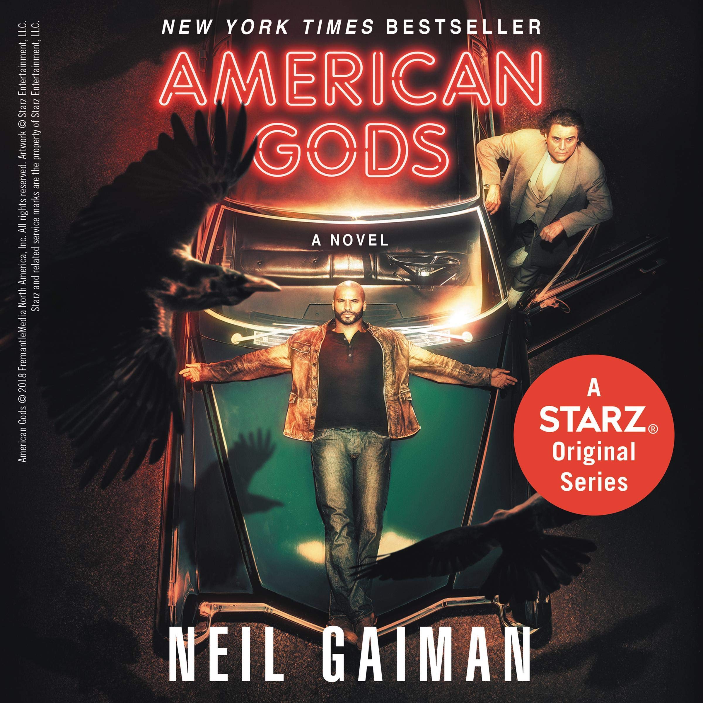Cover art for American Gods