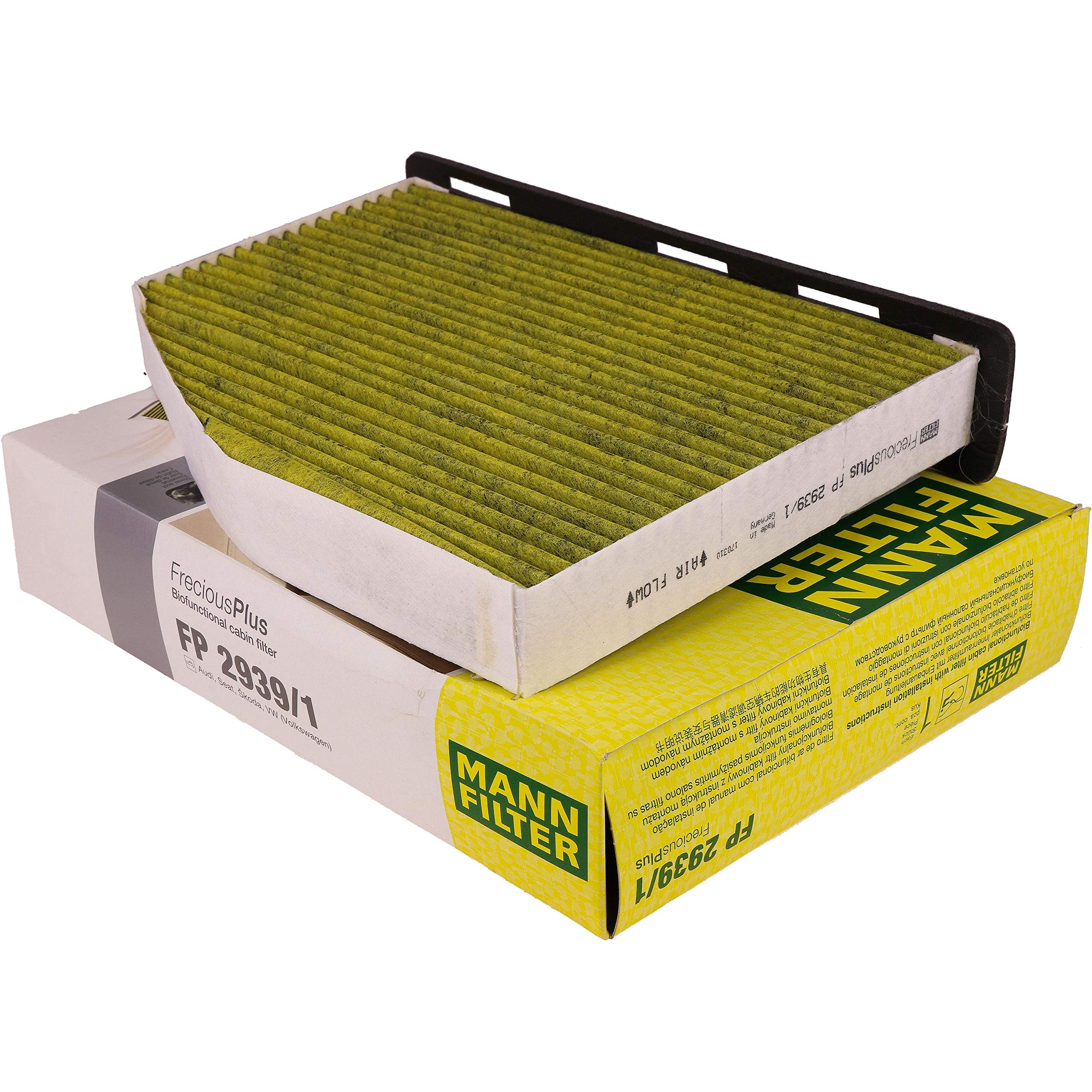 Set di filtri per l'ispezione 5 litri olio motore Top Tec 4100 5W-40 Mann-FILTER filtro abitacolo filtro carburante filtro aria filtro olio