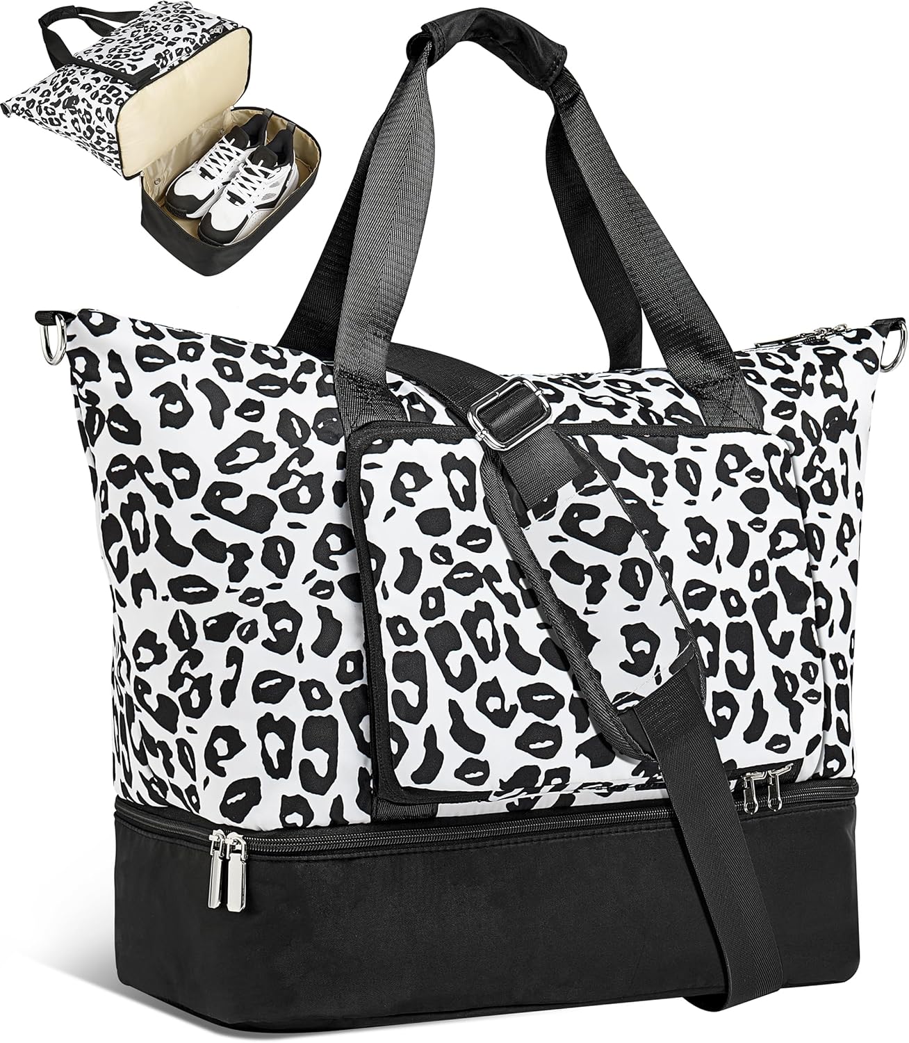 UNIQUEBELLA Weekender Bag for Women Travel, Large Sports