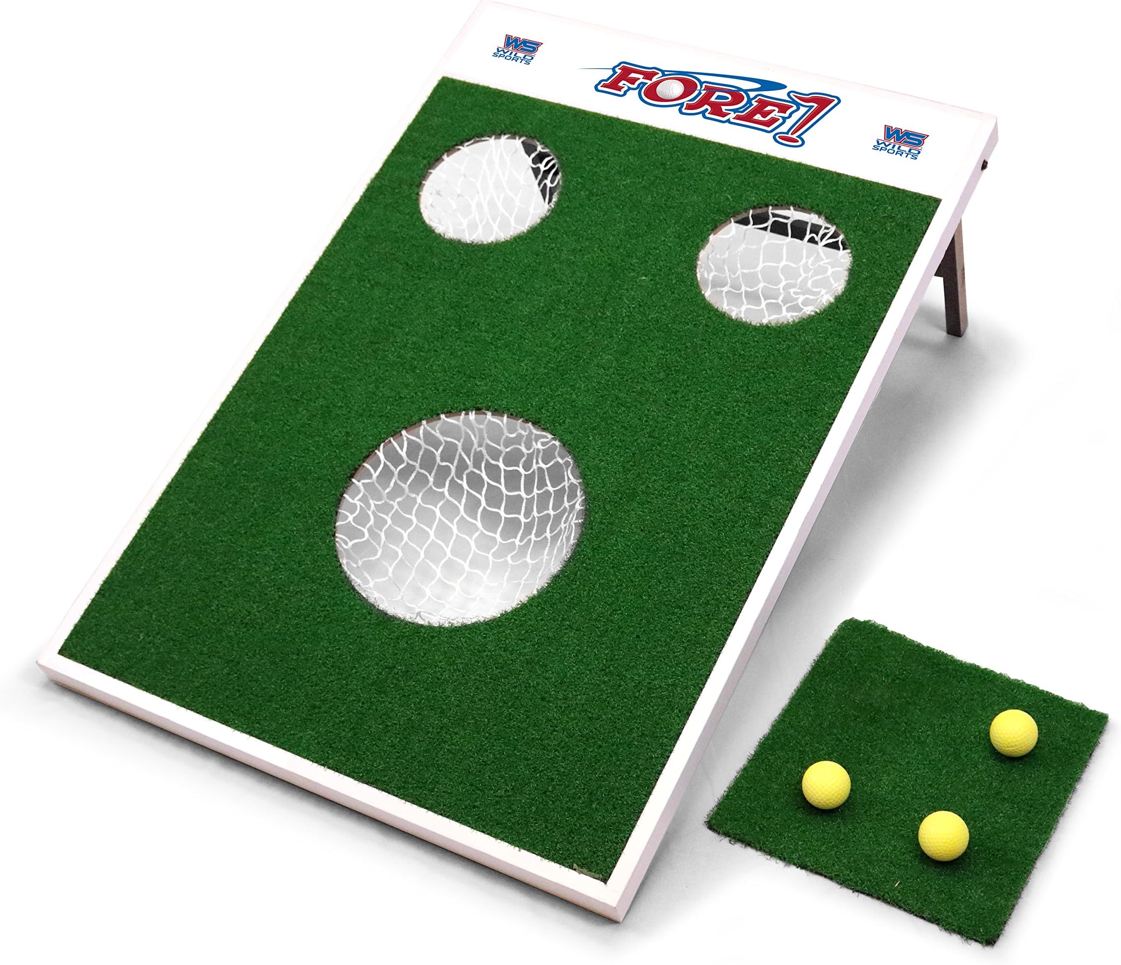 Wild Sports FORE-1 Fore! Golf Chip Game, Green