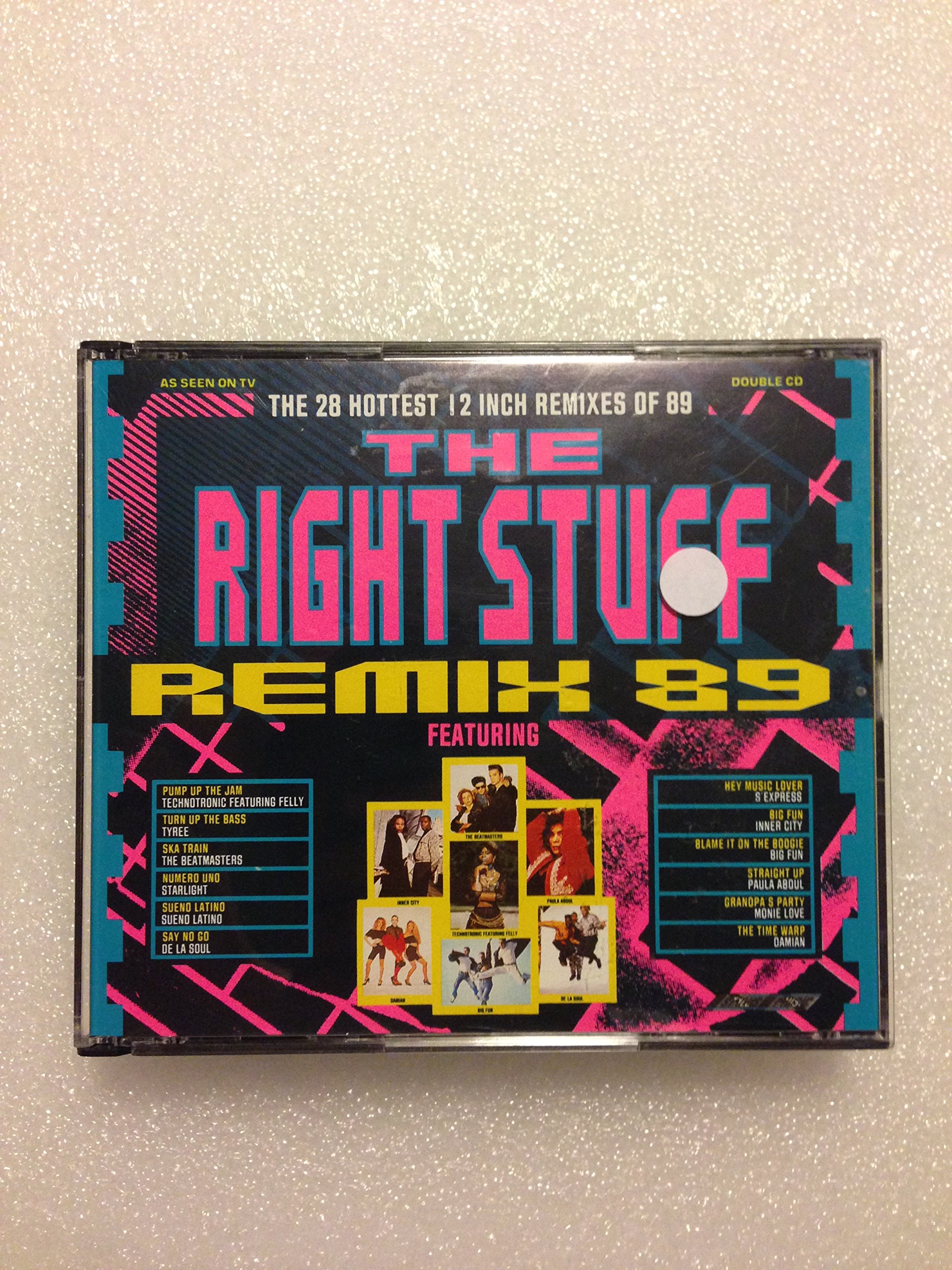 The Right Stuff Remix 89-The 28 Hottest 12 inch Remixes of 89