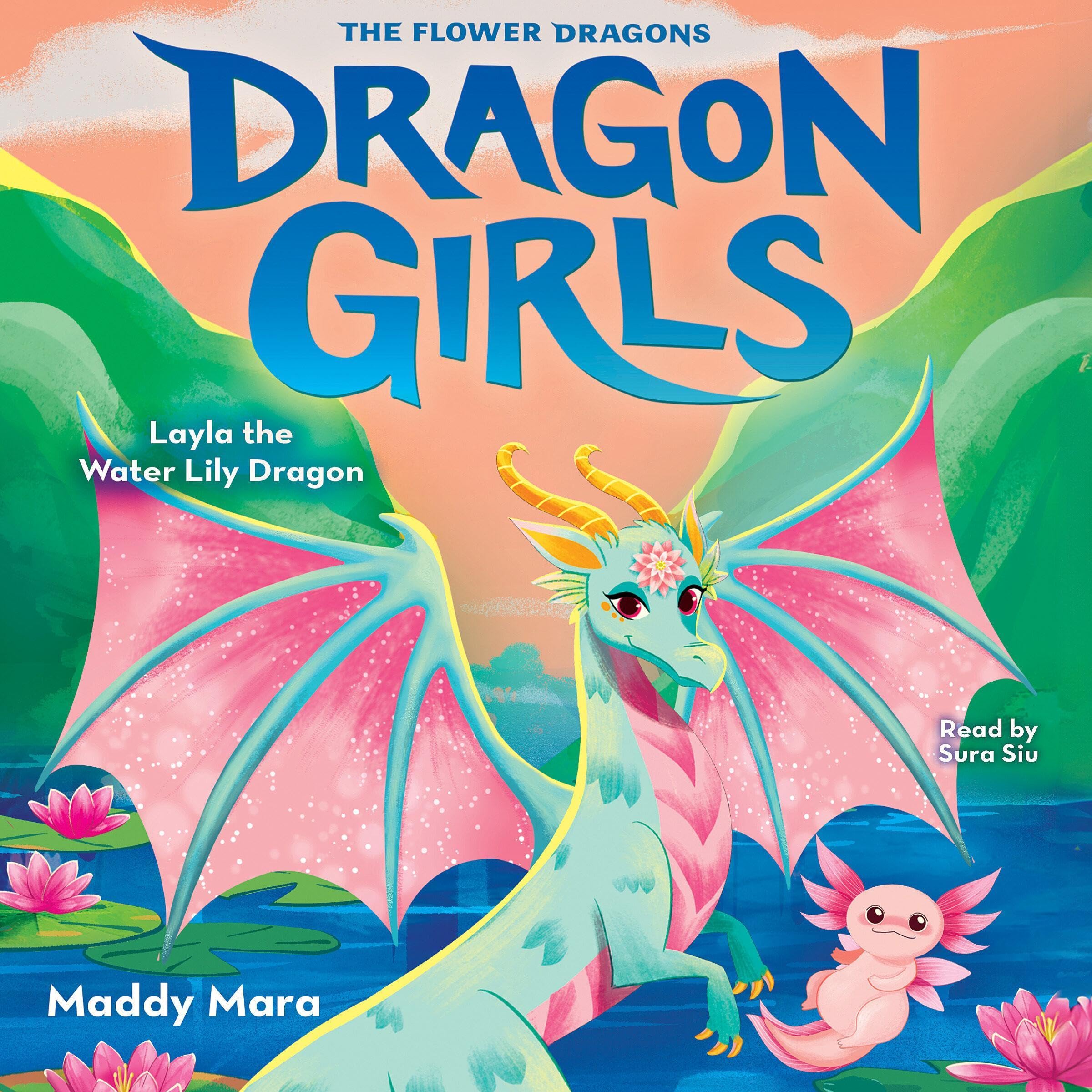 Cover art for Layla the Water Lily Dragon