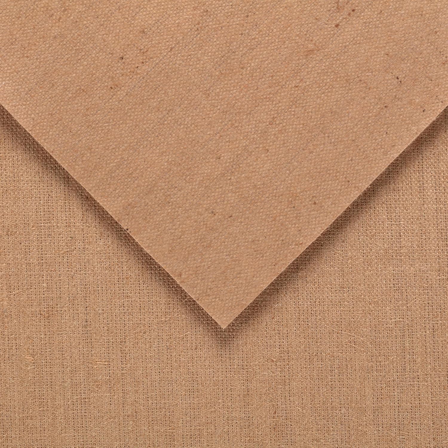 Vista Jute Clear-Primed Canvas Roll, 60" x 6 Yards, Jute Woven Rolls for Painting, Extra-Coarse Texture, DIY Canvases, 16.52 oz Triple-Primed, for Oils, Acrylics, Mixed Media Techniques