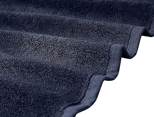 Miniatura 6 de Pleasant Home - Juego de 4 toallas de baño, 28 x 55 pulgadas, 100% algodón, uso profesional de 500 GSM, para hoteles, hostelería, spas, salones,