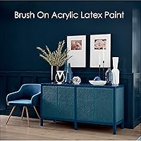 Vista 4 de Krylon® COLORmaxx™ - Pincel para pintar, satinado, negro, 1/2 pinta