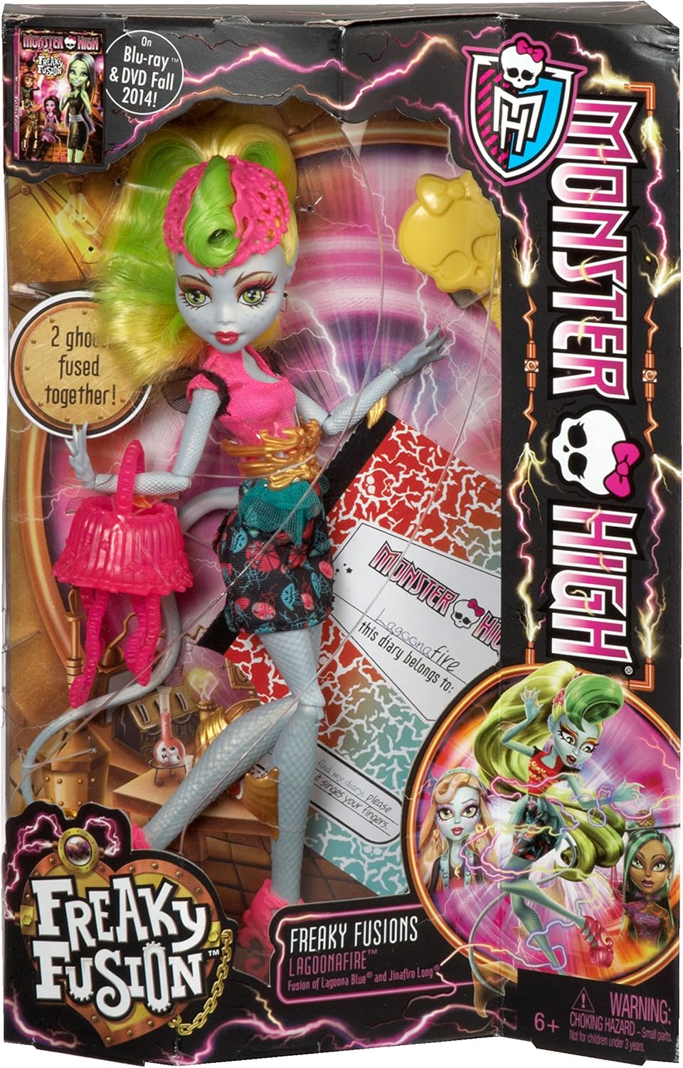 Monster High Freaky Fusion Lagoonafire Doll