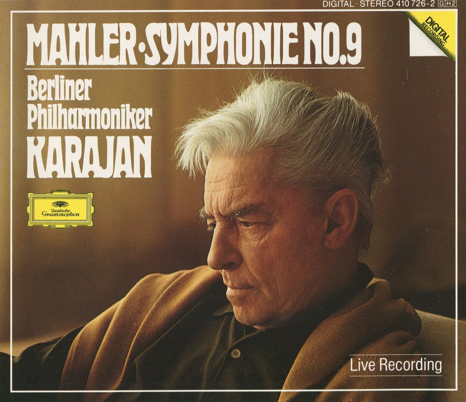 Symphony 9 [Audio CD] Mahler; Karajan and Bpo