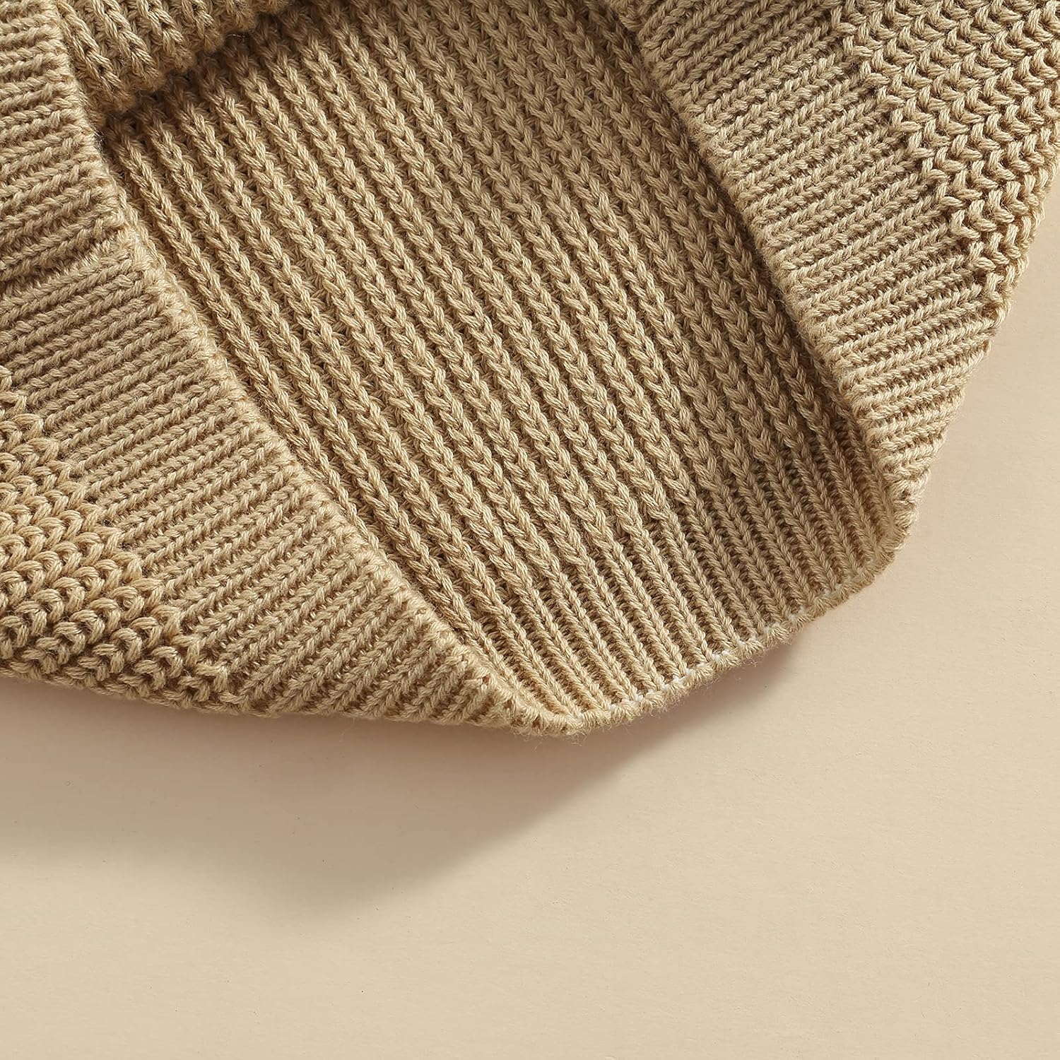 Yoawdats Toddler Baby Girl Boy Long Sleeve Knit Sweater Cute Round Neck Pullover Fall Winter Warm Tops Clothes - Image 7