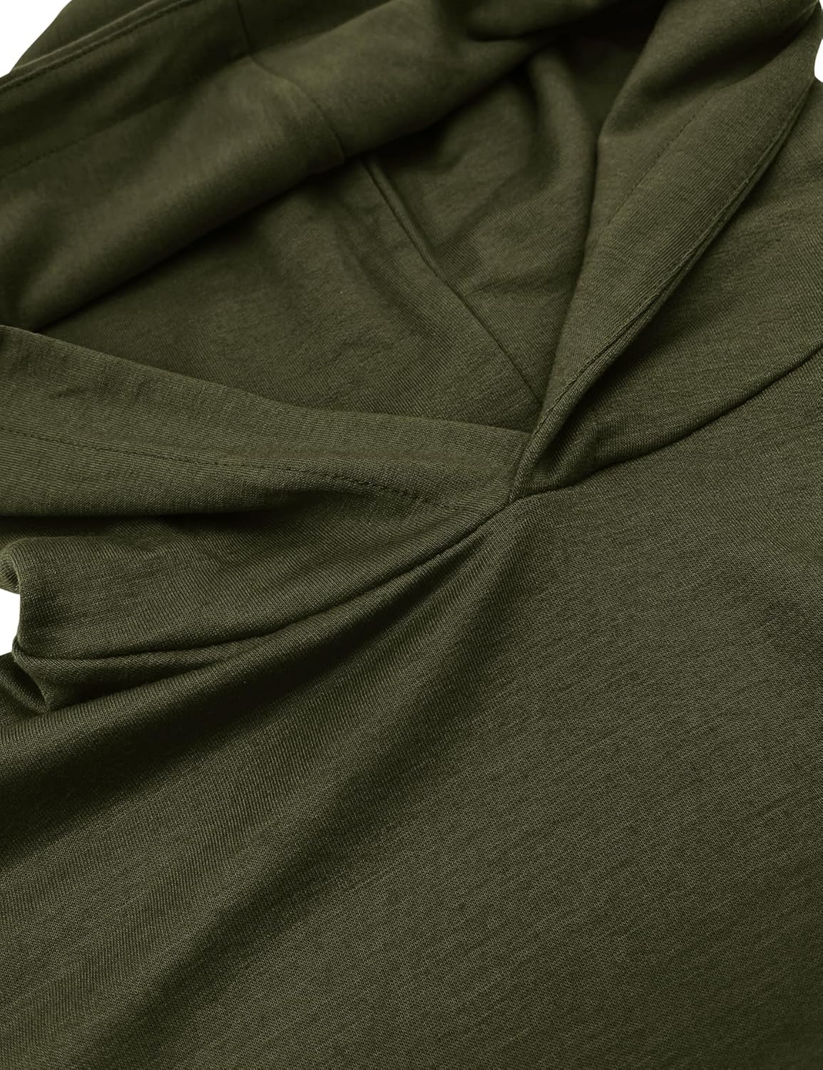 Men’s Long Sleeve Lightweight Sweatshirts Oversized Fit Pullover Hoodies - Image 4