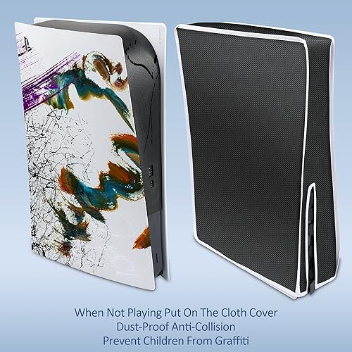 Miniatura 6 de Wabracket Dust-proof kits for PS5, with Console Dust Protection Cover , 2pcs Dust Filters , 8 dust-proof silicone plugs . Detachable Dust Kits for