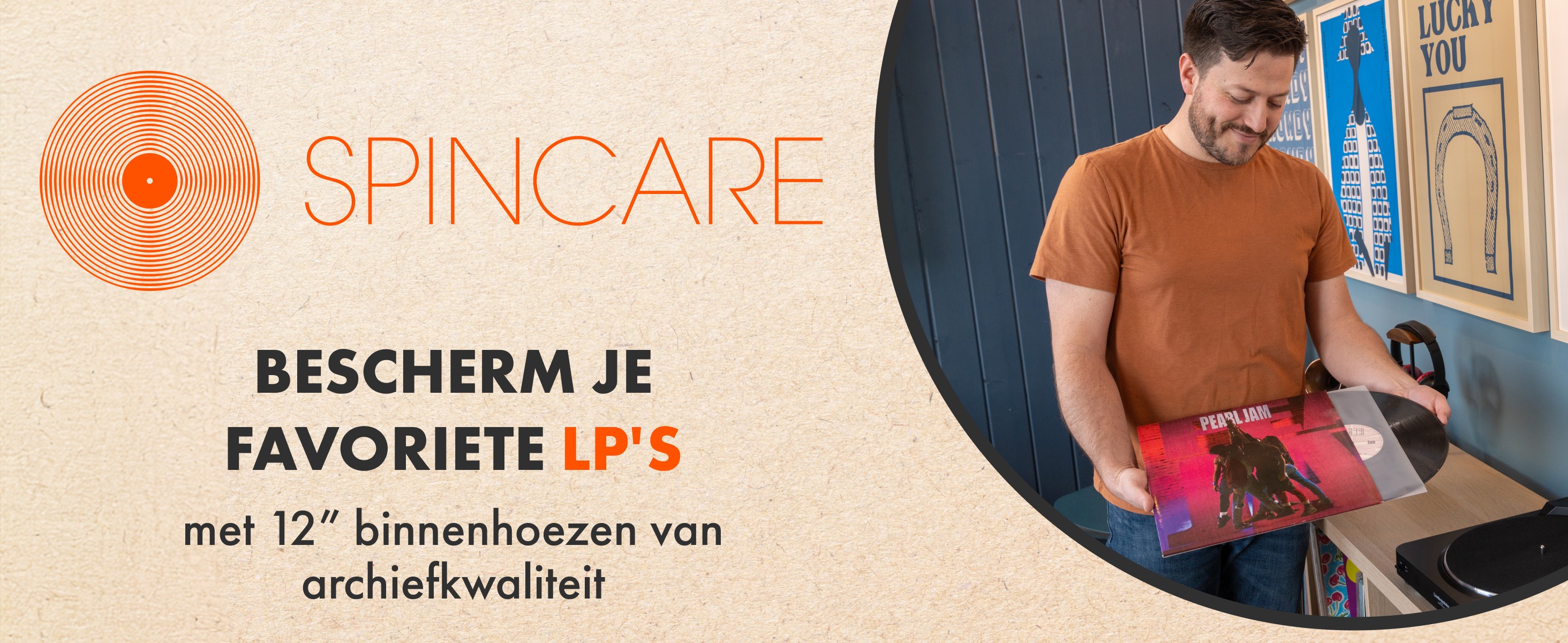 Spincare 50x Antistatische Binnenhoezen Voor 12-inch Vinyl – HDPE 60 Micron, Zuurvrij, Archiefkwaliteit, Beschermt Tegen Krassen En Stof