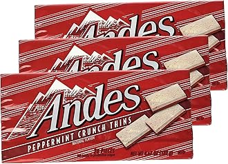 ANDESPeppermint Crunch Thins, 3 Boxes (28 pcs in each)