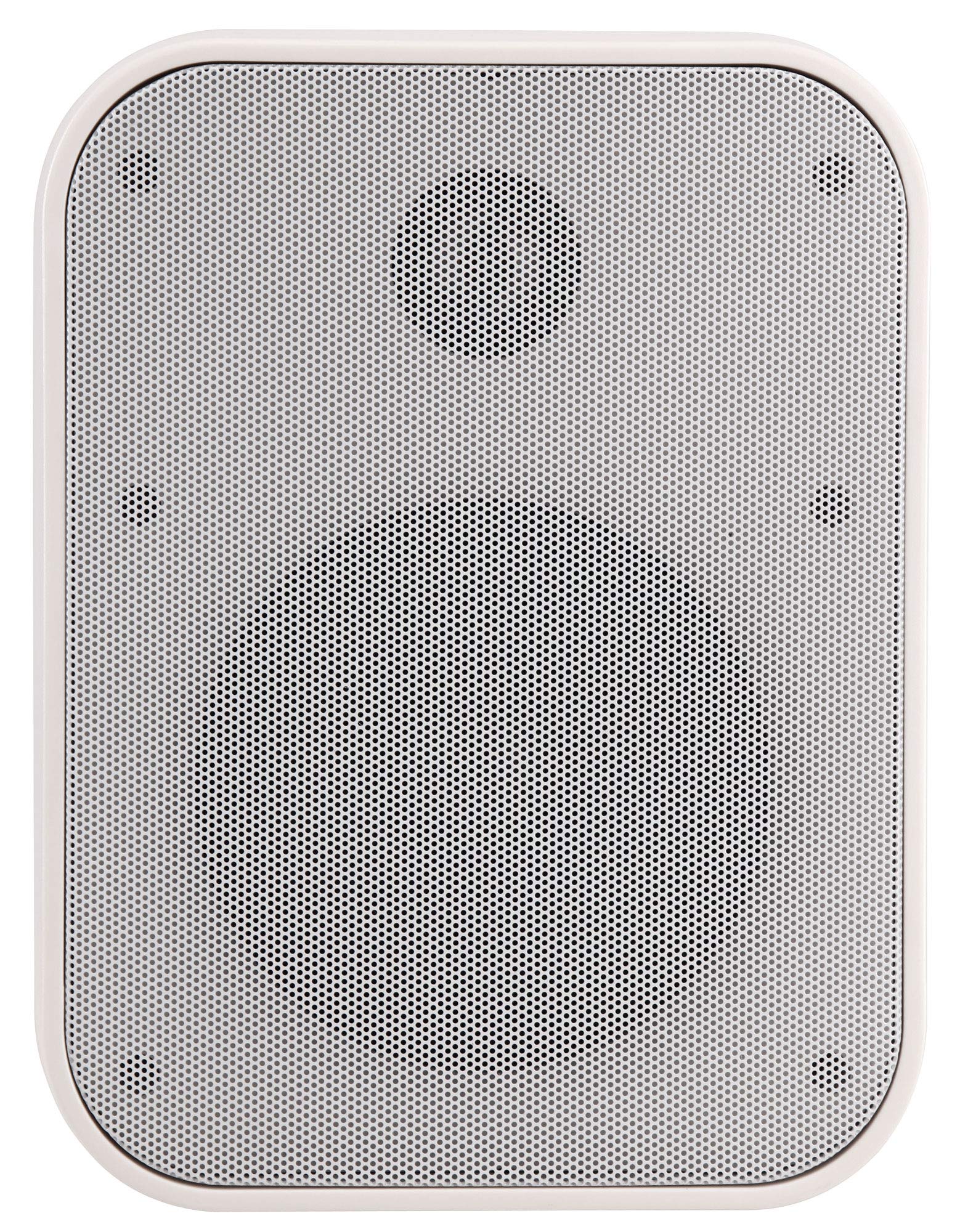 Pronomic OLS-5 WH Enceinte DJ PA Outdoor pour Jardin, terrasse, Restaurant (80 Watts, Indice de Protection IP56, 8 Ohms, woofer 5,25") Blanche